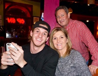 Chris Howard with family