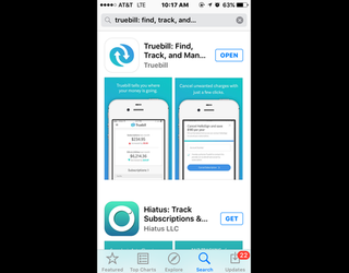 An app catches recurring fees