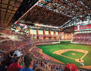 Globe Life Field Rangers 4-409650
