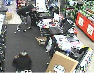 Police Search For Gunman In Gamestop Robbery