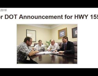 DOT planning director meets with lobbyist before announcing road project