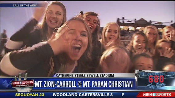 Mt. Zion-Carroll at Mt. Paran Christian - Call of the Week