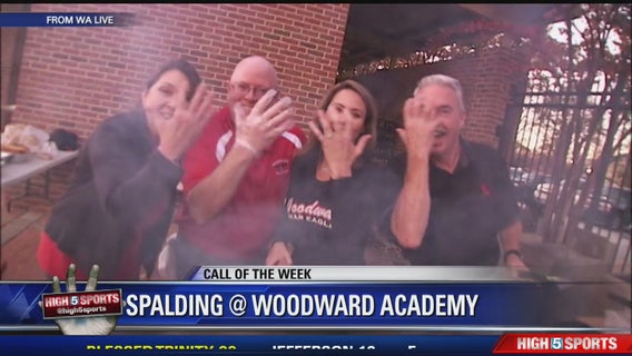 Spalding at Woodward Academy - Call of the Week