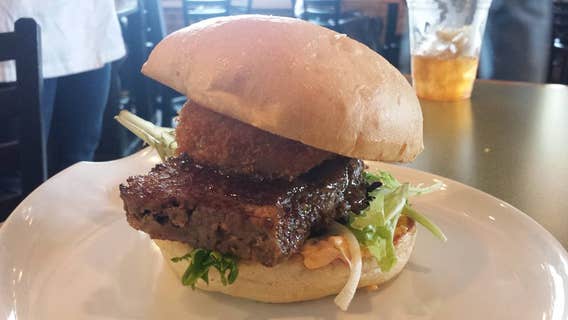 Burgers With Buck visits The Marietta Local on Marietta Square