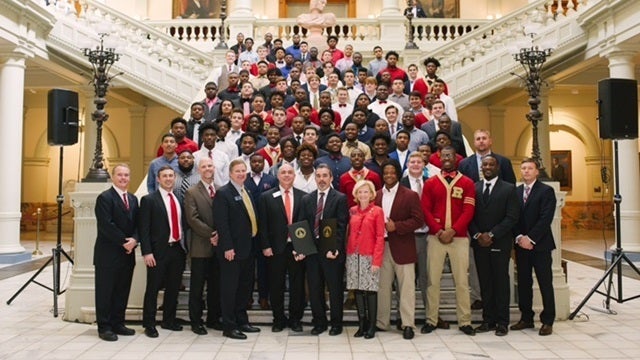 Rome Wolves honored at Georgia Capitol