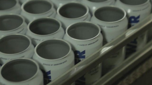 Brewery stops canning beer to bottle water for Harvey victims