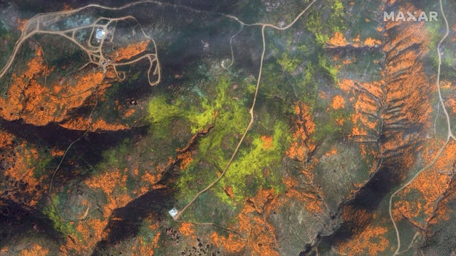 Satellite images show Southern California's beautiful super bloom from space