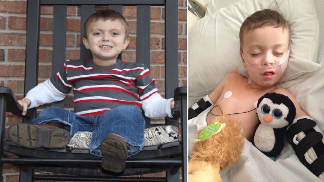 Community rallies behind firefighter's son who had transplant