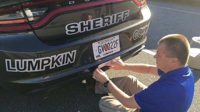 'In God We Trust' Decals Placed on Lumpkin County Patrol Cars