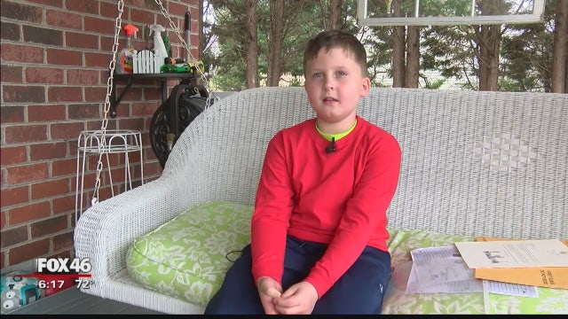 "I just got a letter from Donald Trump!": Boy asks President for help getting kidney for dad