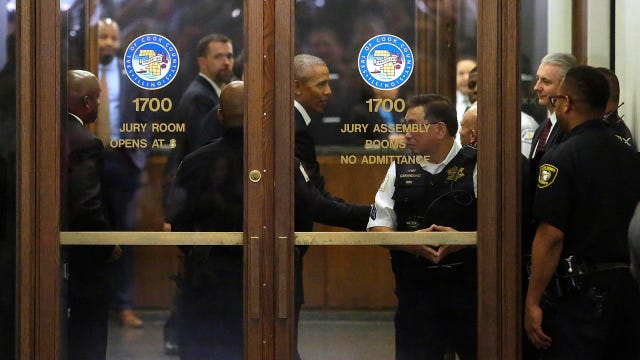 Obama dismissed from jury duty