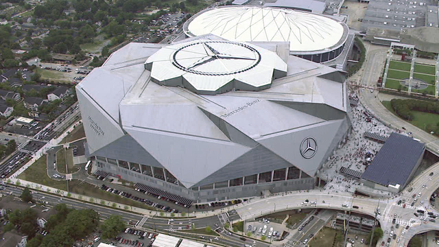 VIDEO: Amazing time-lapse of Mercedes-Benz Stadium