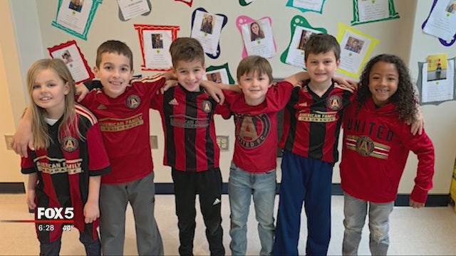 Celebrating #5StripesFriday in Atlanta