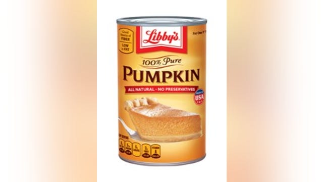 There Could Be a Canned Pumpkin Shortage