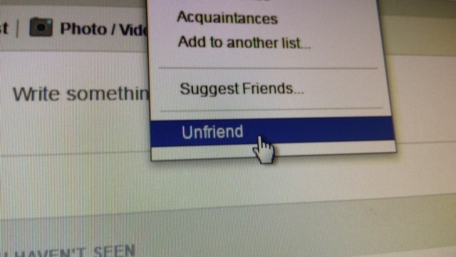 Has the election sent you into an 'unfriending' frenzy?