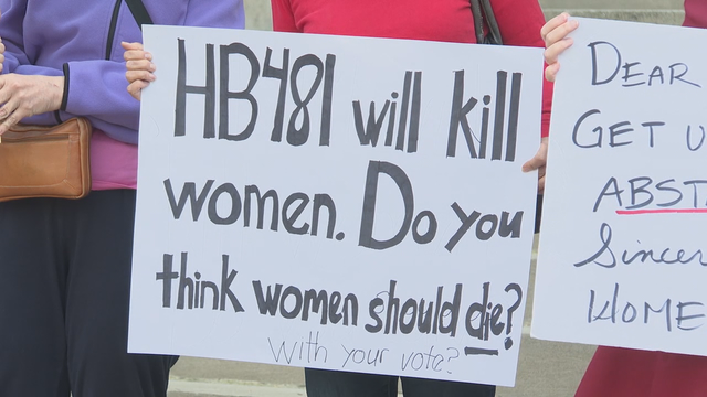 Senate committee hears testimony on 'heartbeat bill'