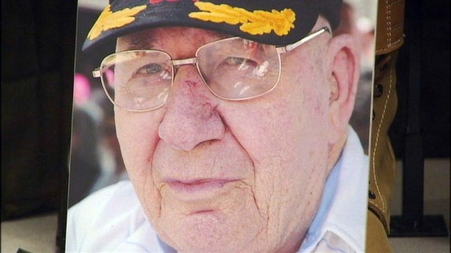 The first American to storm the beaches of Normandy on D-Day