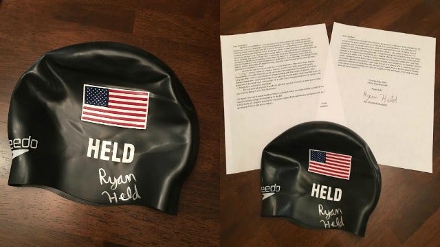 Olympic Gold Medalist draws school teacher for Secret Santa