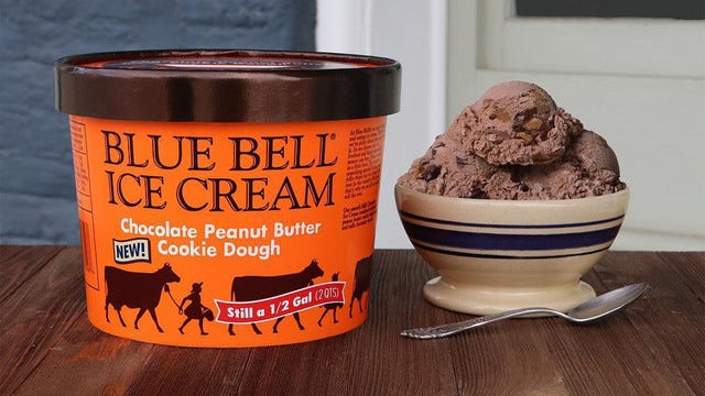 Blue Bell releases new chocolate peanut butter cookie dough flavor