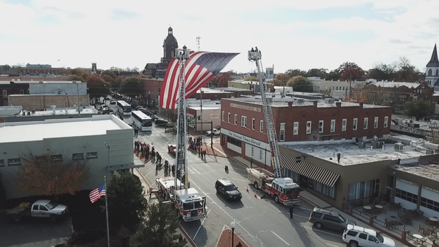 National Guard soldiers get send off in Newnan