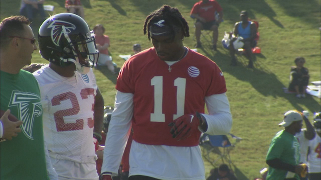 Julio Jones says status for Falcons camp was never in doubt