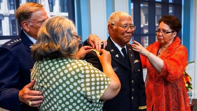 Black WWII vet denied officer status because of race commissioned 75 years later