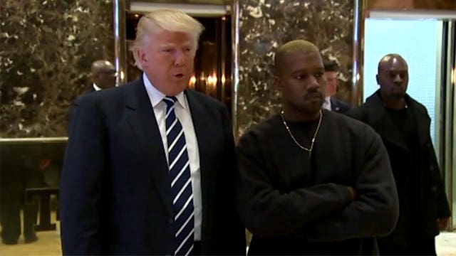 Kanye West visits President-elect Donald Trump