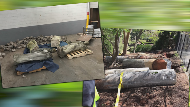 Historic artifacts destroyed and displaced at Georgia Governor's Mansion