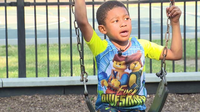 Five-year-old boy saves 13 people from fire