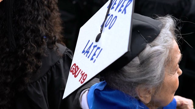 'Never too late': 93-year-old earns degree from GSU