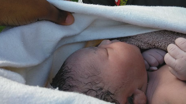 Disabled vet delivers his baby on Atlanta sidewalk