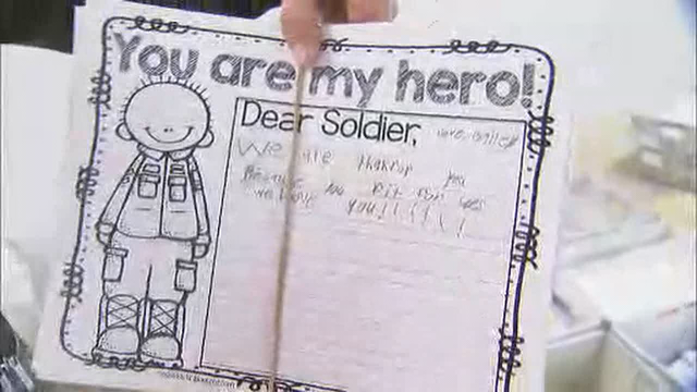 'Big Thank You' letters sent to service members deployed overseas
