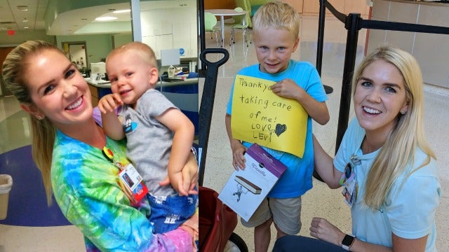 CHOA snake bite patient reunites with PICU nurse