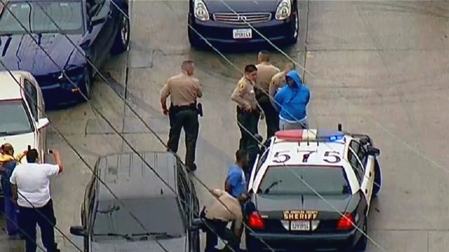 Wild L.A. chase has unexpected, but peaceful end
