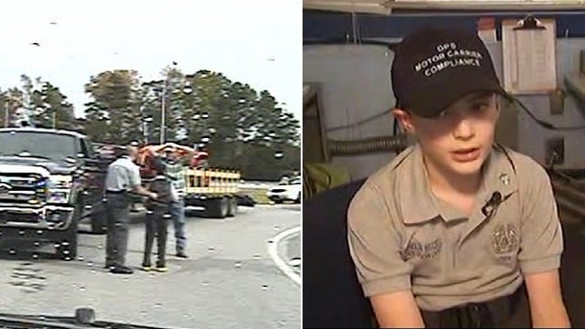 Officers Grant Little Boy's Wish to Become a Cop
