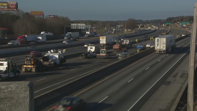 I-285 WB reopens after sinkhole repairs