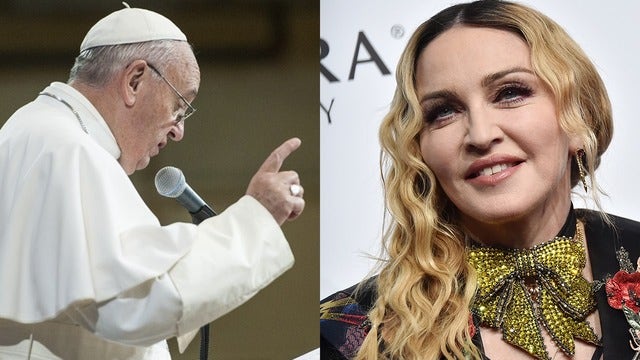 Madonna wants the Pope to know that Jesus supports abortion
