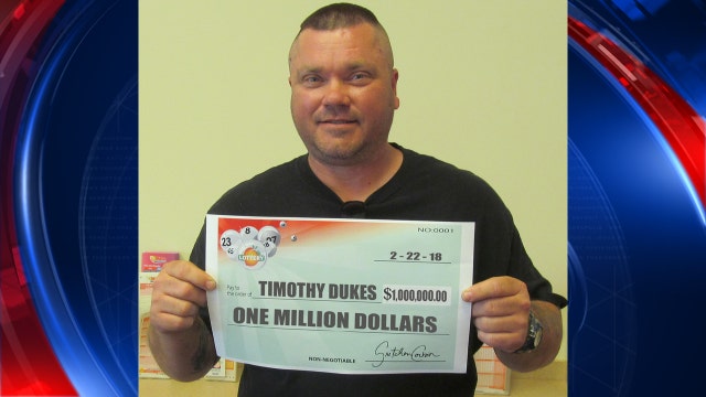 Truck driver wins $1 million on scratch-off lottery ticket