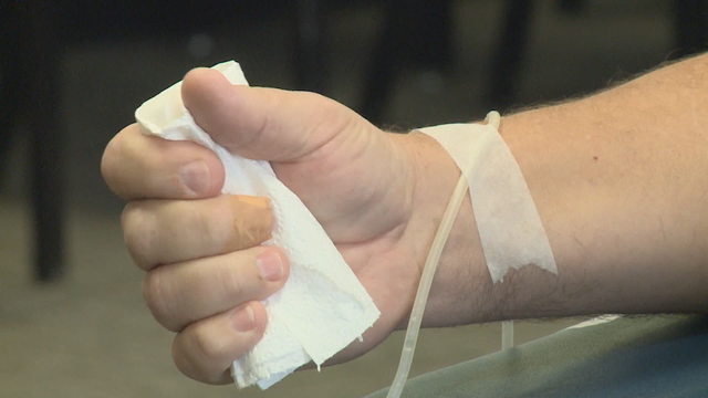 Organization calls for donations to replenish 'crucially' low blood supply