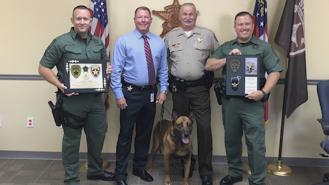 Paulding County K-9 deputy retires