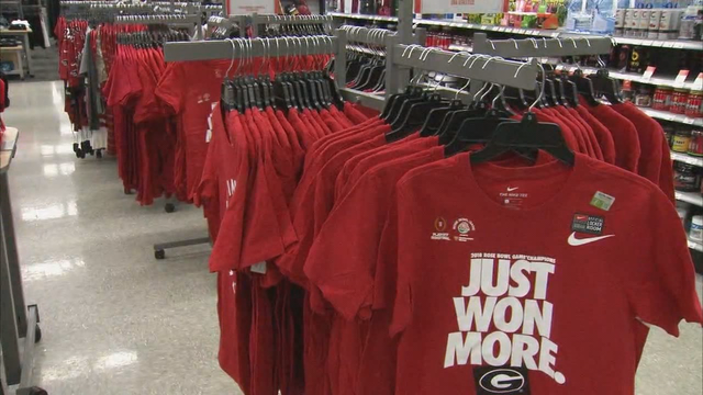 'Championship Bound' Bulldogs merchandise hits sports stores