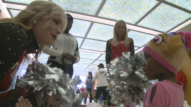 Patriots, Falcons join forces for the best possible reason