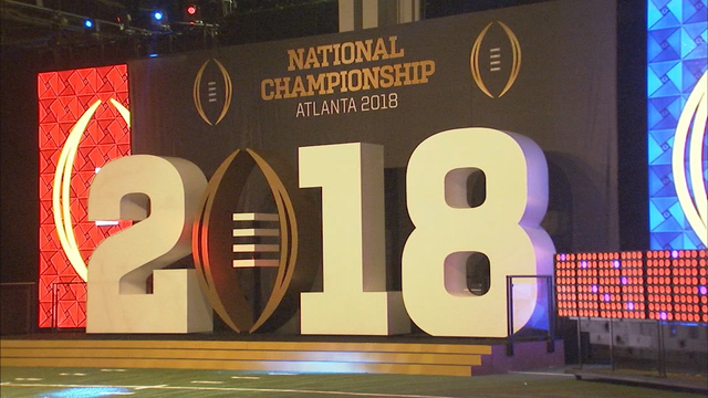List of events for College Football Playoff National Championship