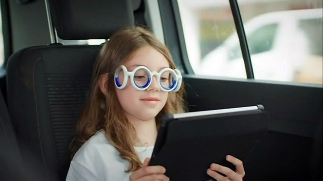 Funky-looking glasses promise to cure motion sickness