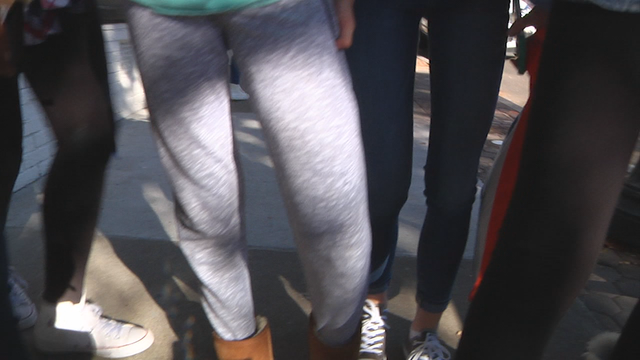 Dress code debate: Should girls wear leggings as pants?