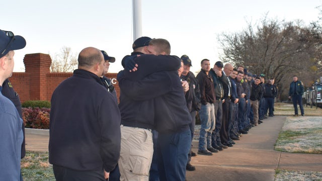 LaGrange firefighter injured in blaze returns to work