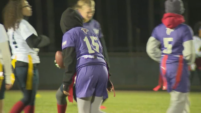 Atlanta Super Bowl Host Committee holds Gwinnett Girls in the Game Rally