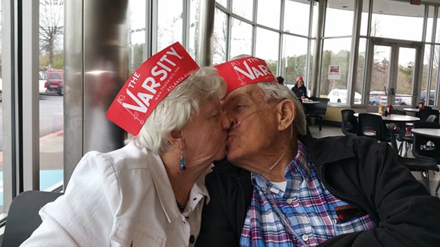 Couple celebrates 60th anniversary at the Varsity