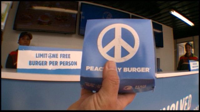 Pop Up Peace Burgers