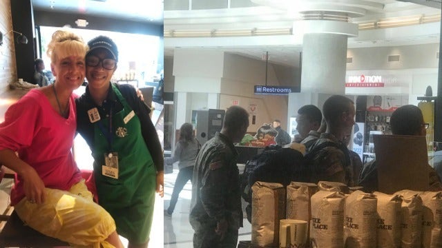 Woman pays it forward at Atlanta's airport